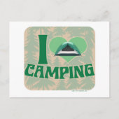 I Heart Camping Briefkaart (Voorkant)
