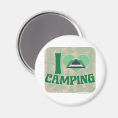 I Heart Camping Magneet (Voorkant / Achterkant)