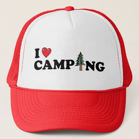 I Heart Camping Pine Pet (Voorkant)
