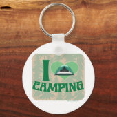 I Heart Camping Sleutelhanger (Voorkant)