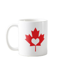 I Heart Canada Maple Leaf