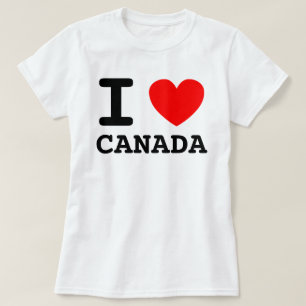 I Heart Canada Shirt