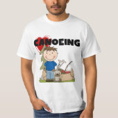 I Heart Canoeing Boy Tshirts and Gifts (Voorkant)