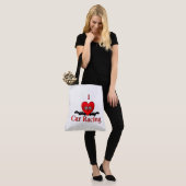 I Heart Car Racing Canvas tas (Op model)
