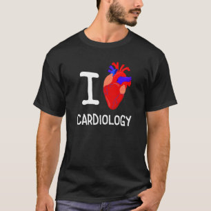 I Heart Cardiology Anatomoloog Doctor T-shirt