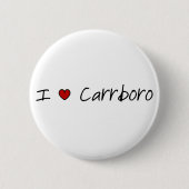 I Heart Carrboro Button (Voorkant)
