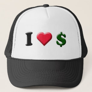 I Heart Cash Trucker Pet