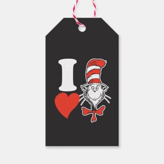 I Heart Cat in het Pet Cadeaulabel (Voorkant)