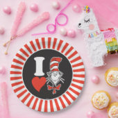 I Heart Cat in het Pet Papieren Bordje (Feest)