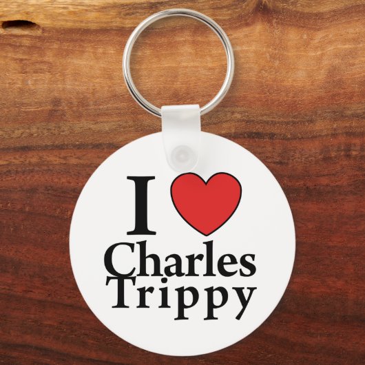 I Heart Charles Trippy Sleutelhanger (Voorkant)