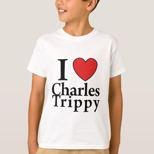 I Heart Charles Trippy T-shirt (Voorkant)