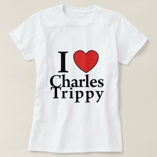 I Heart Charles Trippy T-shirt (Design voorkant)