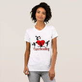 I Heart Cheerlead T Shirt (Voorkant volledig)