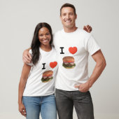 I HEART CHEESEBURGERS T-SHIRT (Unisex)