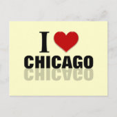 I Heart Chicago Briefkaart (Voorkant)