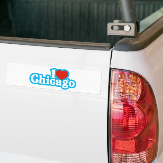 I Heart Chicago Bumpersticker (Op Truck)