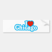 I Heart Chicago Bumpersticker (Voorkant)