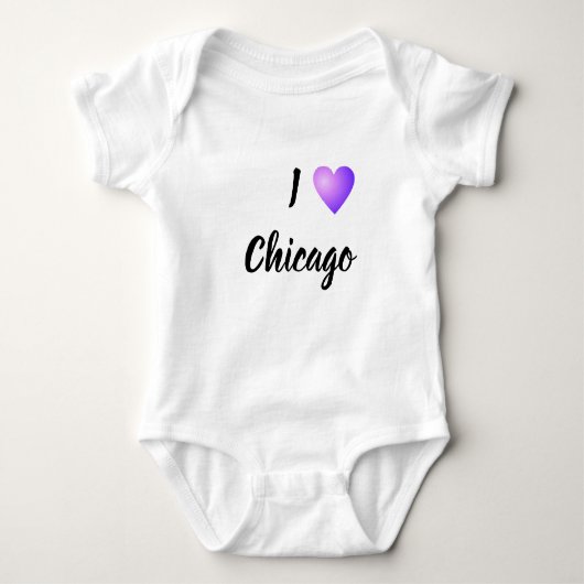 I Heart Chicago Romper (Voorkant)