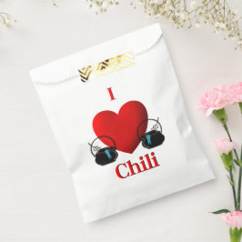 I Heart Chili Bedankzakje