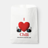 I Heart Chili Bedankzakje (Voorkant)