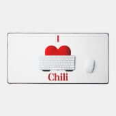 I Heart Chili Bureaumat (Keyboard & Muis)