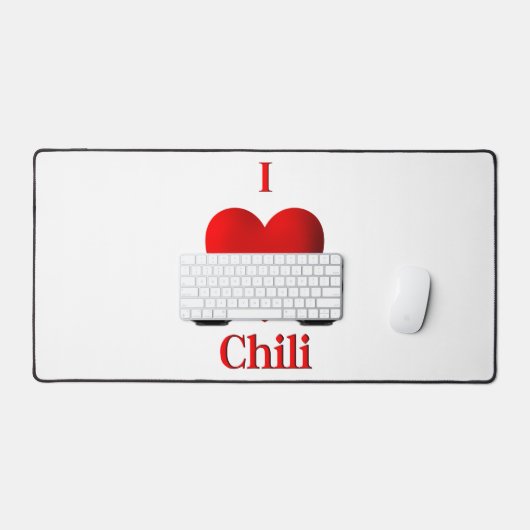 I Heart Chili Bureaumat (Keyboard & Muis)
