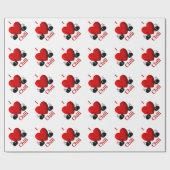 I Heart Chili Cadeaupapier (Vlak)