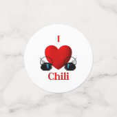 I Heart Chili Confetti (Kleine voorkant)