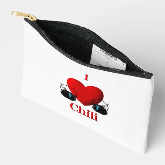 I Heart Chili Etui (Open)