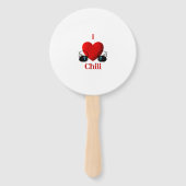 I Heart Chili Handwaaier (Voorkant)