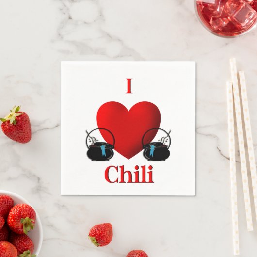 I Heart Chili Servet (Insitu)