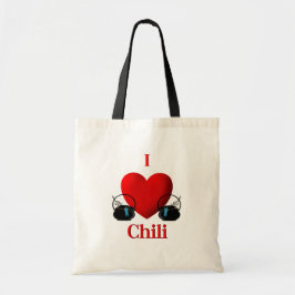 I Heart Chili Tote Bag