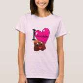I Heart Chocolates T-shirt (Voorkant)