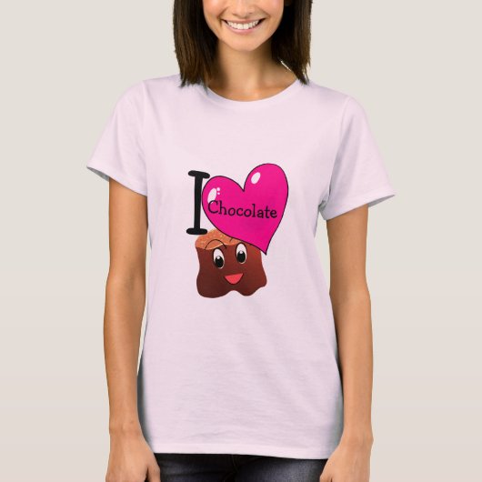 I Heart Chocolates T-shirt (Voorkant)
