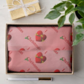 I Heart Christmas Tissue Paper Rood Tissuepapier (Geschenk)
