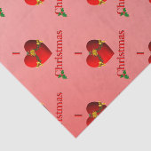 I Heart Christmas Tissue Paper Rood Tissuepapier (Detail)