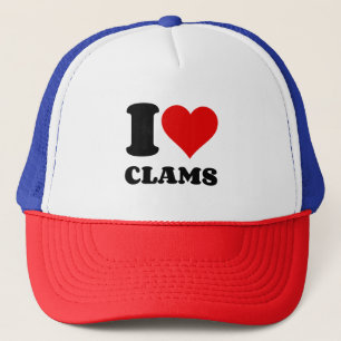 I HEART CLAMS TRUCKER PET