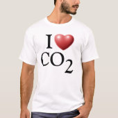 I HEART CO2 T-Shirt (Voorkant)