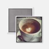 "I Heart Coffee" Magneet (Voorkant / Achterkant)