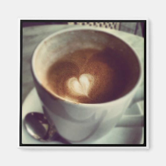 "I Heart Coffee" Magneet (Voorkant)