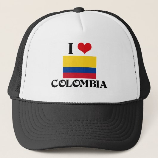 I HEART COLOMBIA TRUCKER PET (Voorkant)