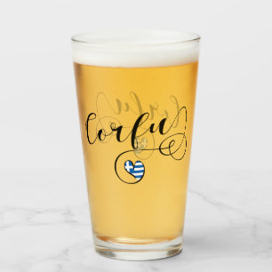 I Heart Corfu, Griekse vlag, Kerkyra Glas