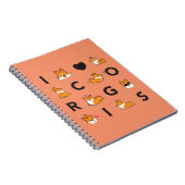 I Heart Corgis-laptop | CorgiDingen Notitieboek (Rechterzijde)