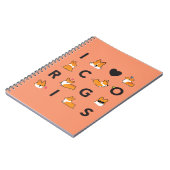 I Heart Corgis-laptop | CorgiDingen Notitieboek (Linkerzijde)