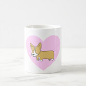 I Heart Corgis Mok (Center)