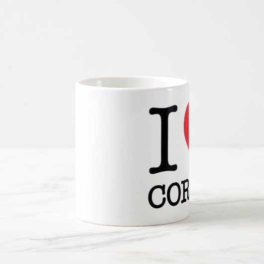 I Heart Corgis Mok (Center)