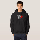 I Heart Cows - Funny Farmer, Cattle Rancher, Cow L Hoodie (Voorkant volledig)