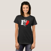 I Heart Cows - Funny Farmer, Cattle Rancher, Cow L T-shirt (Voorkant volledig)