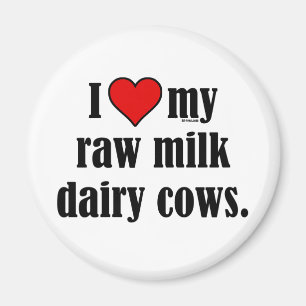 I Heart Cows Magneet
