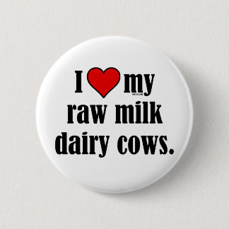 I Heart Cows Ronde Button 5,7 Cm